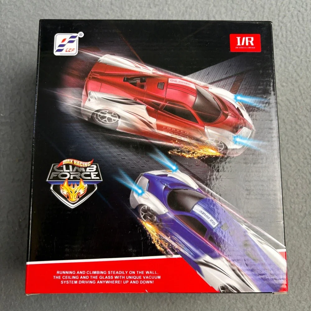 Lichengfeng Max Racing Climb Force Wall Climbing RC Car Blue 139-21 Infrared Toy
